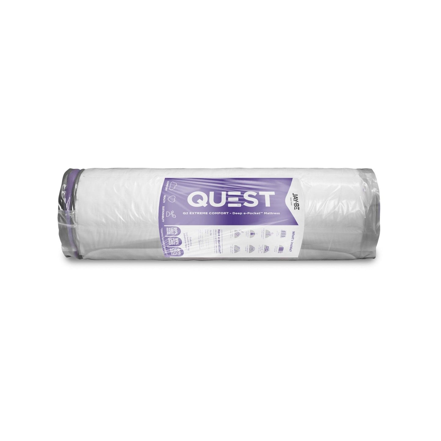 Jay-Be Quest Q2 Extreme Comfort Single Mattress - Millie & Jones