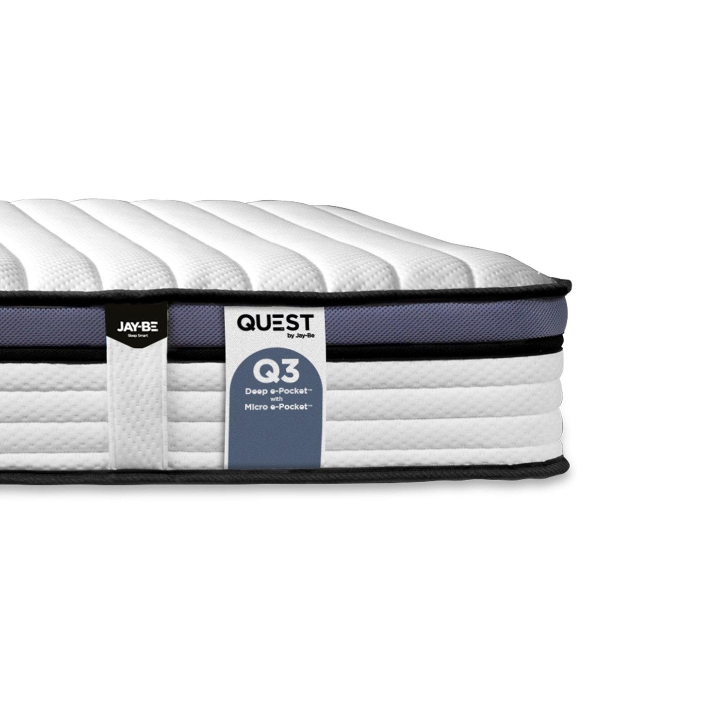 Jay-Be Quest Q3 Epic Comfort Single Mattress - Millie & Jones