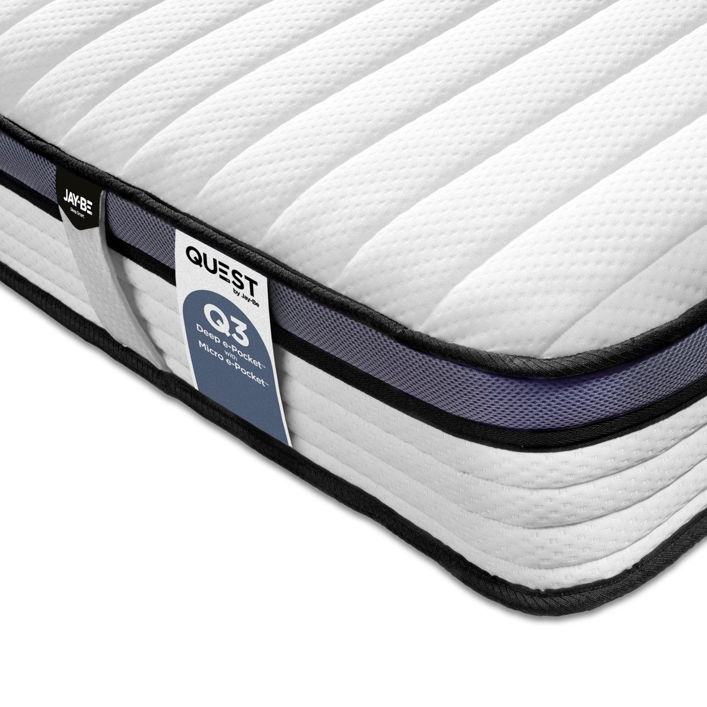 Jay-Be Quest Q3 Epic Comfort Single Mattress - Millie & Jones