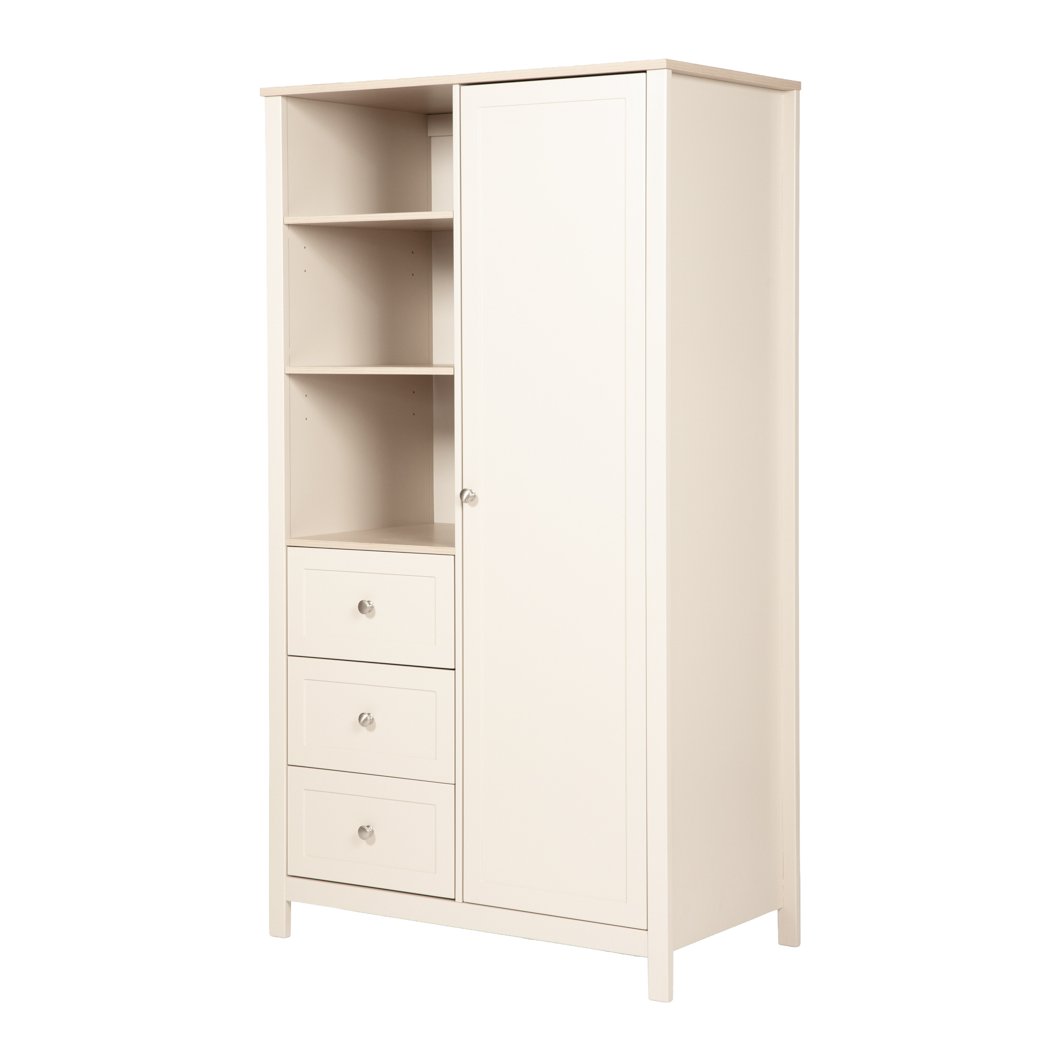 Juniper nursery wardrobe in Cashmere and Oak