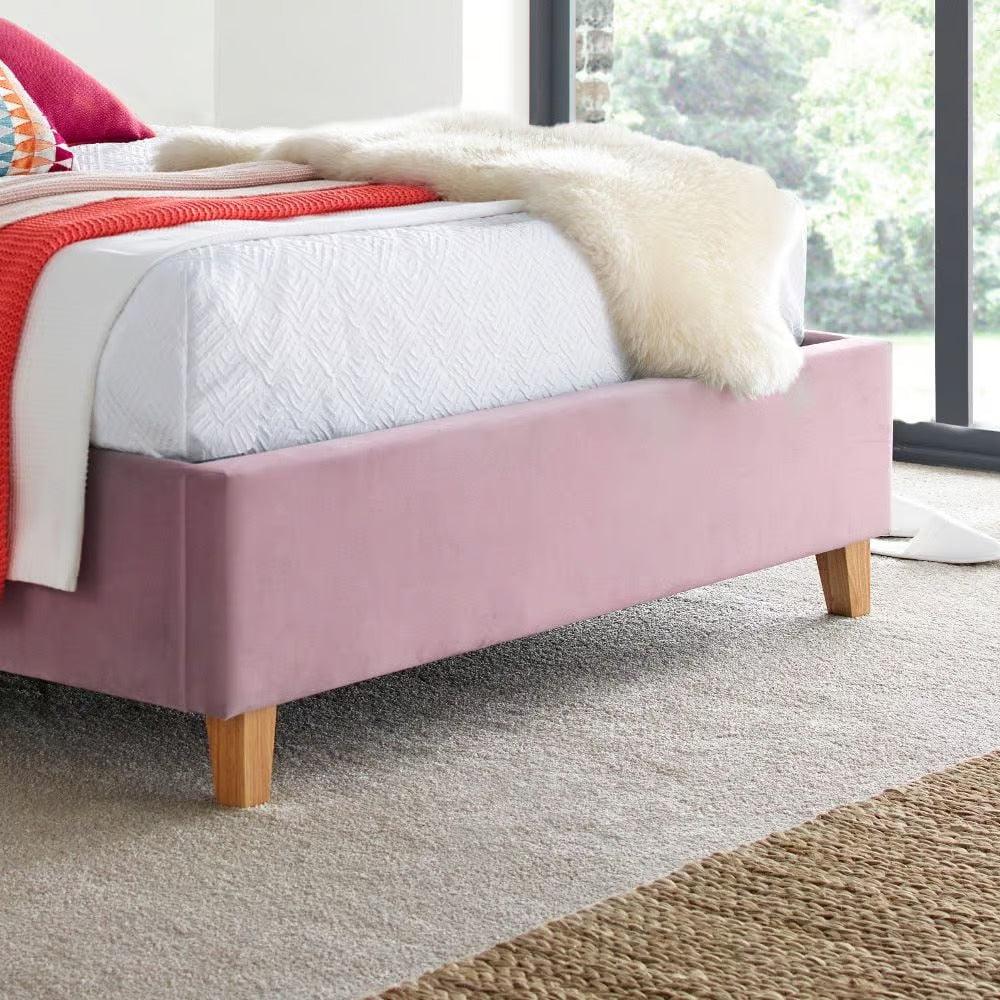 The Kingham Pink Ottoman Bed - Millie & Jones