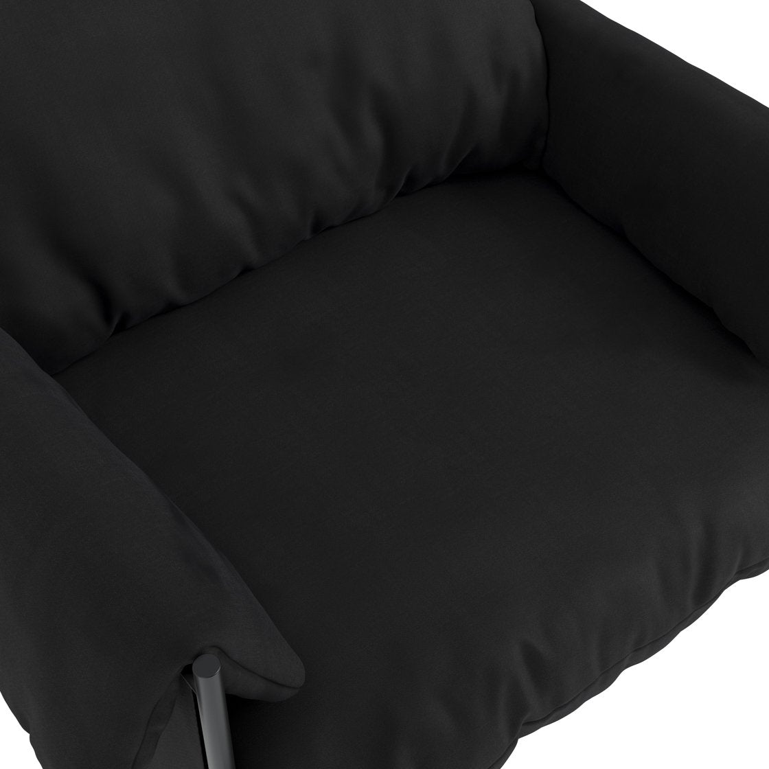 Lambeth metal frame armchair with cushions