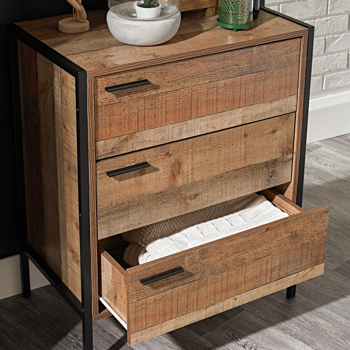 Lavenham industrial chest of drawers