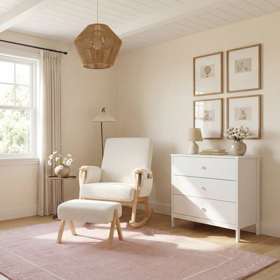 Linnet rocking nursing chair