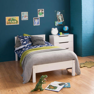 Classic Beech Single Bed with optional Trundle or Drawers