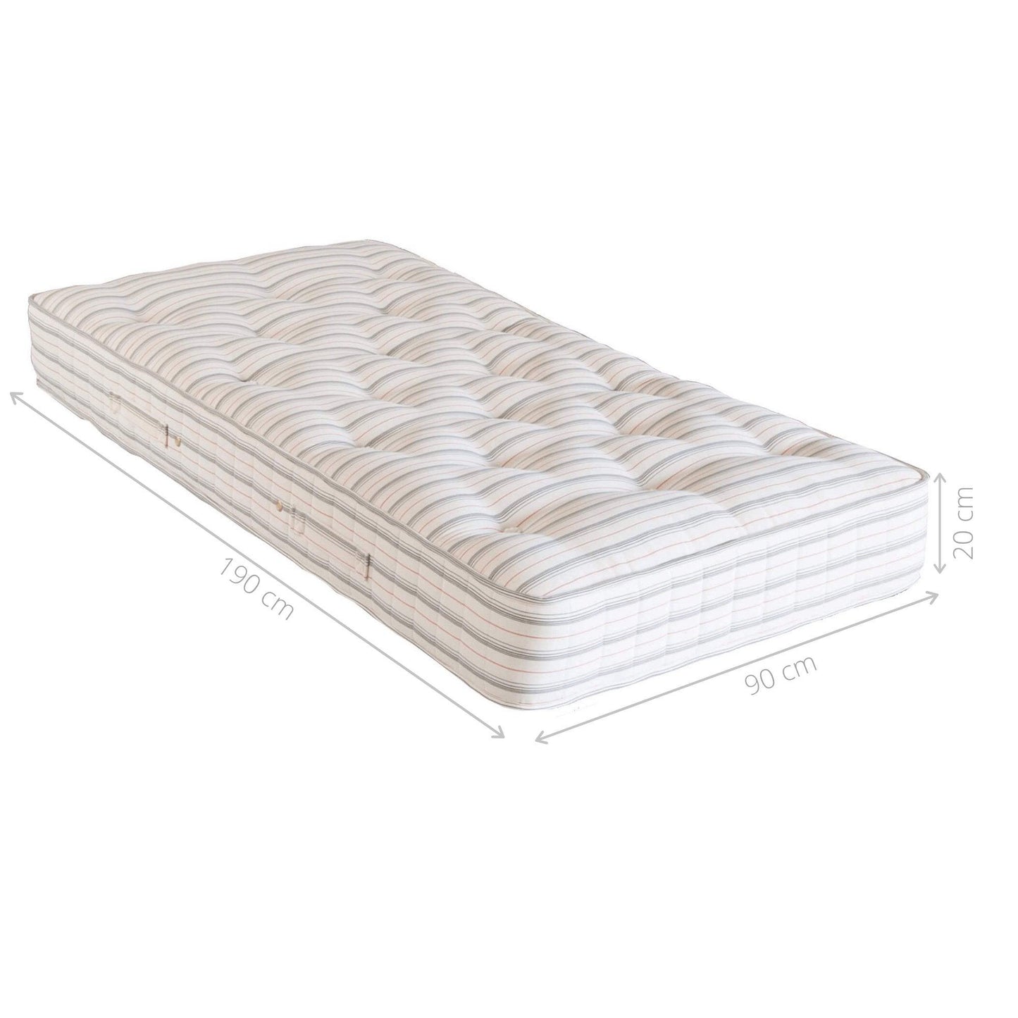 Open Coil Mattress for Single Beds - Millie & Jones