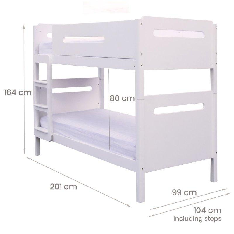 The Edit - Detachable Bunk Beds with optional Trundle or Storage Drawers - Millie & Jones