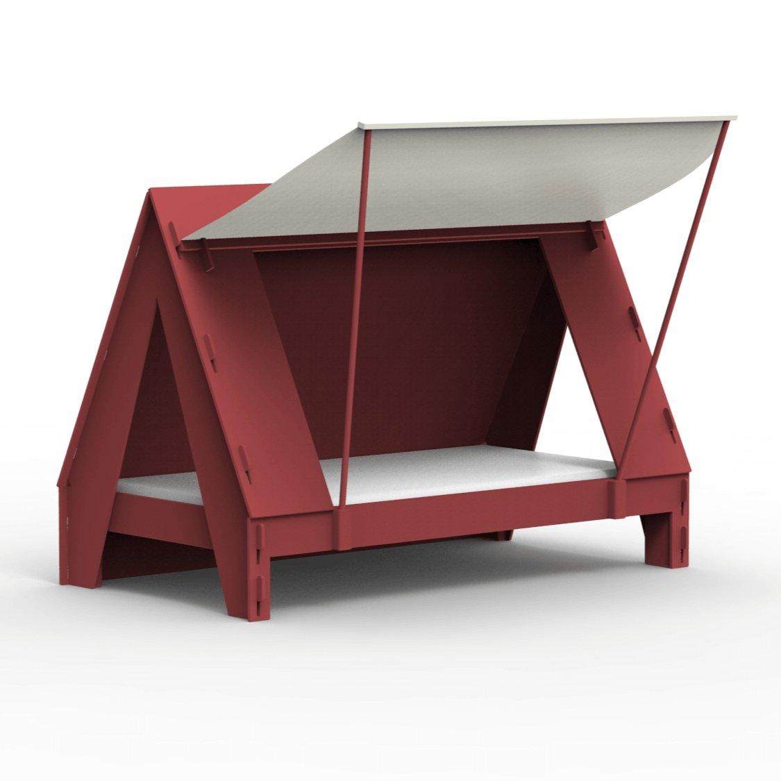 Cabin Tent Bed with a Canopy - Millie & Jones