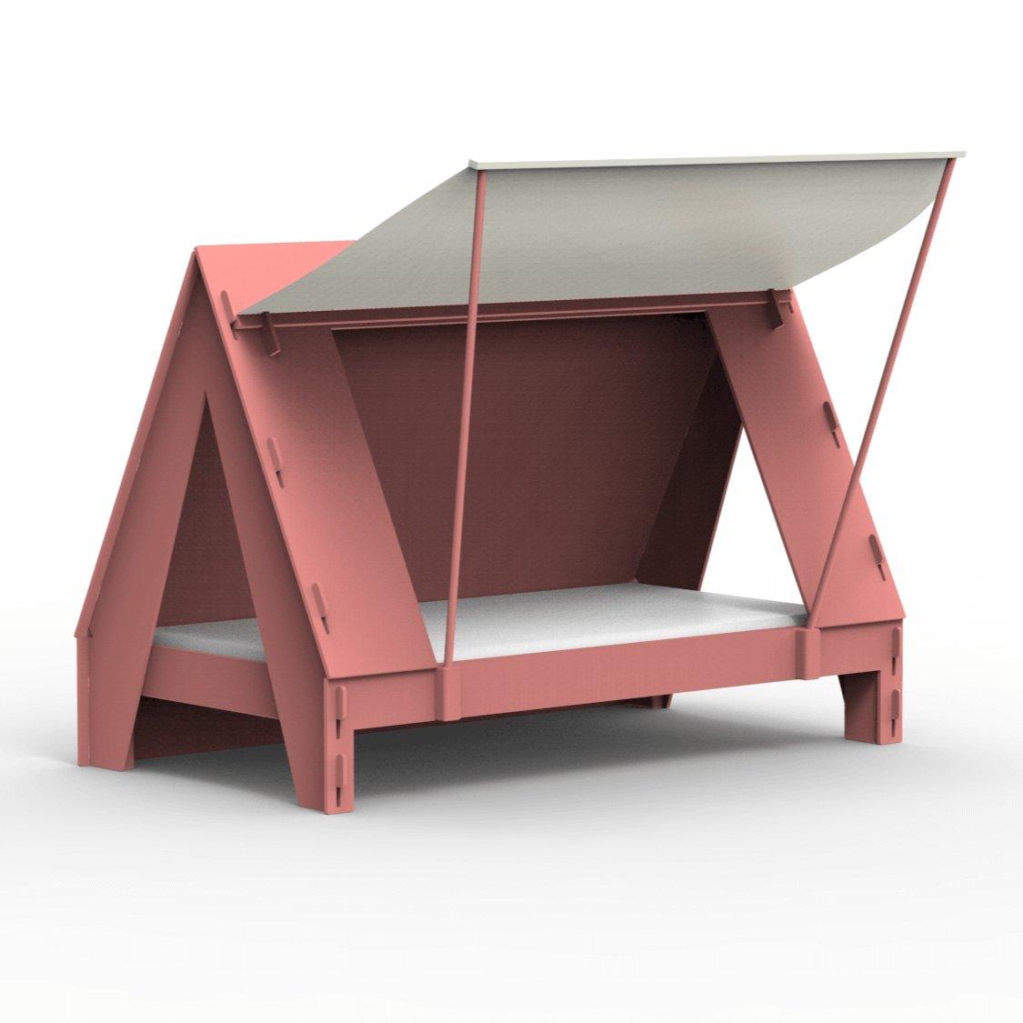Cabin Tent Bed with a Canopy - Millie & Jones