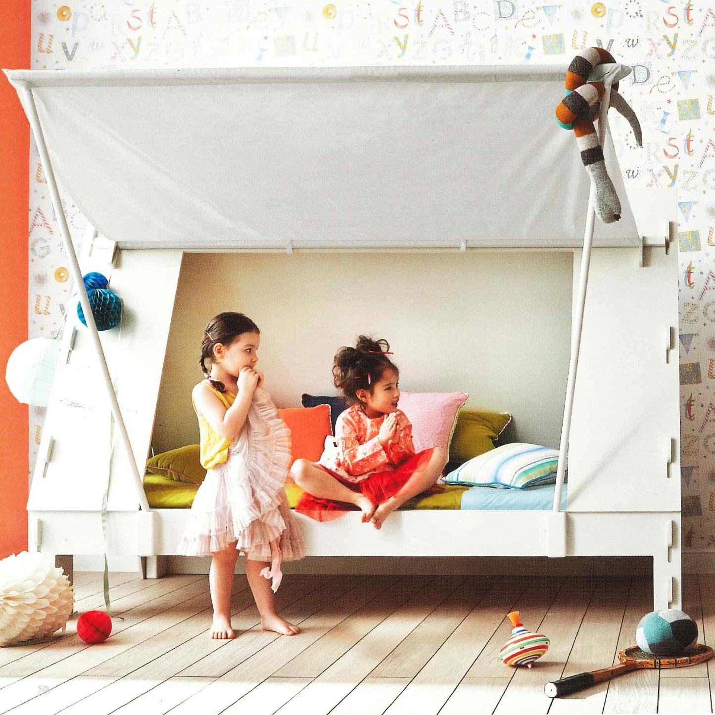Cabin Tent Bed with a Canopy - Millie & Jones