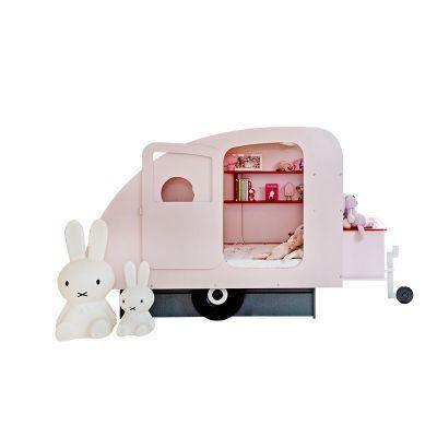 Caravan Bed with Storage Drawers & Shelves - Millie & Jones