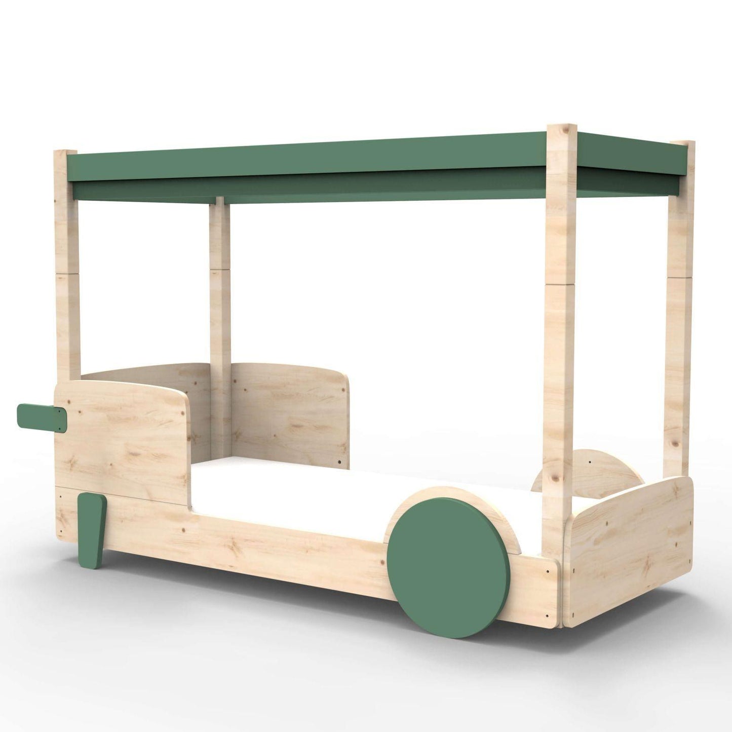 Discovery Canopy Car Bed for Kids - Millie & Jones