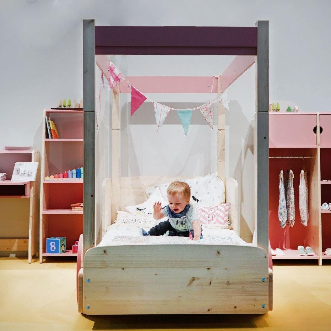 Discovery Canopy Car Bed for Kids - Millie & Jones