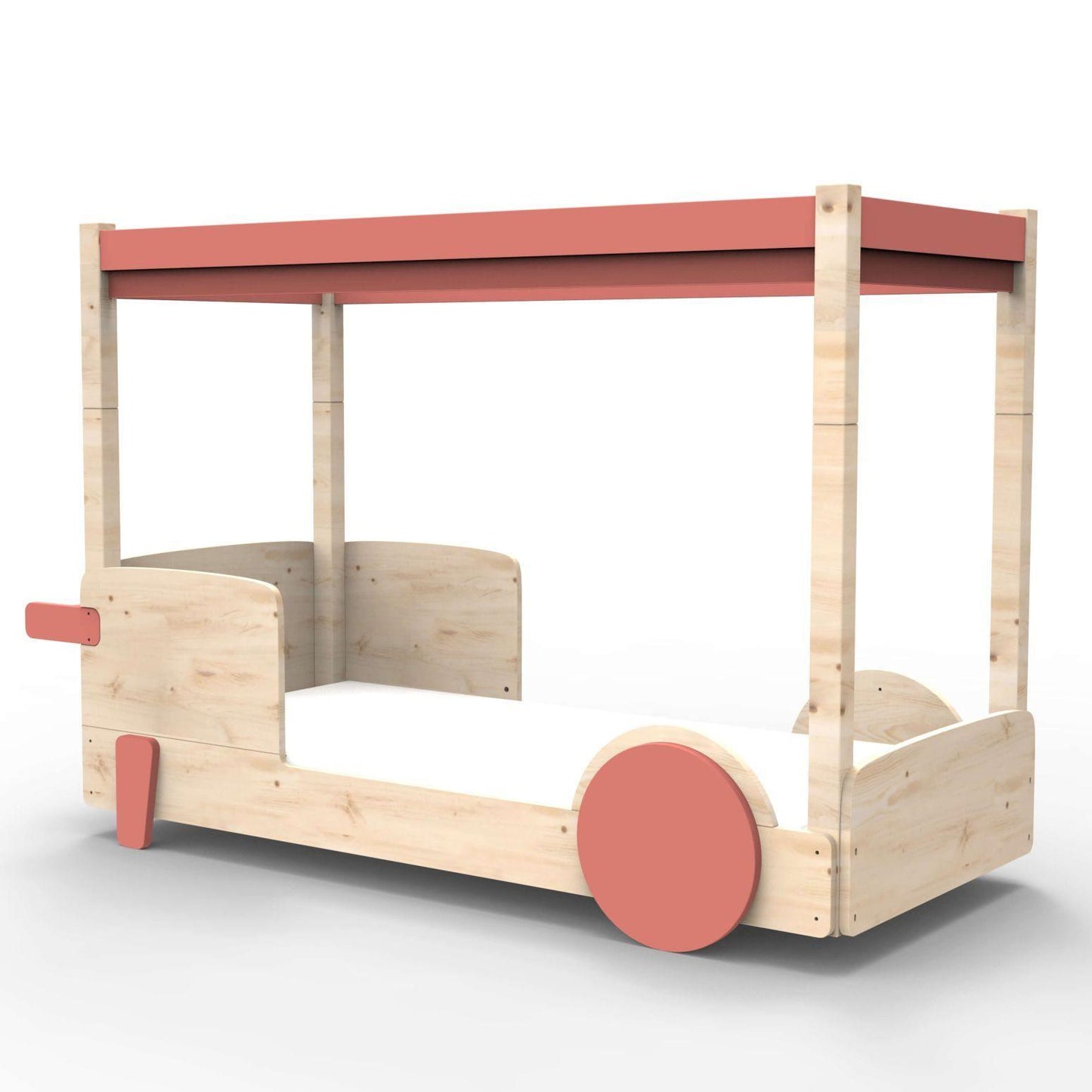 Discovery Canopy Car Bed for Kids - Millie & Jones