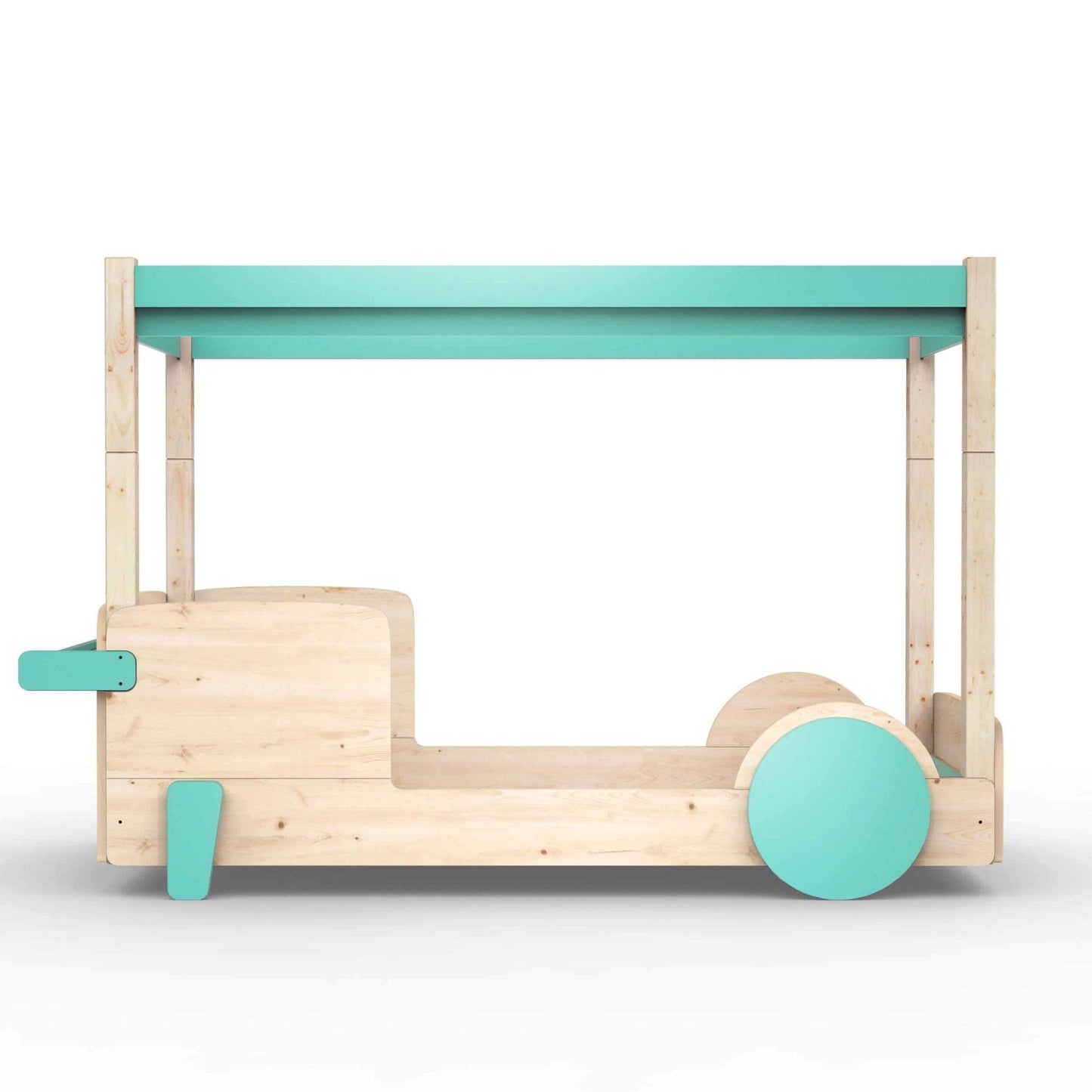 Discovery Canopy Car Bed for Kids - Millie & Jones