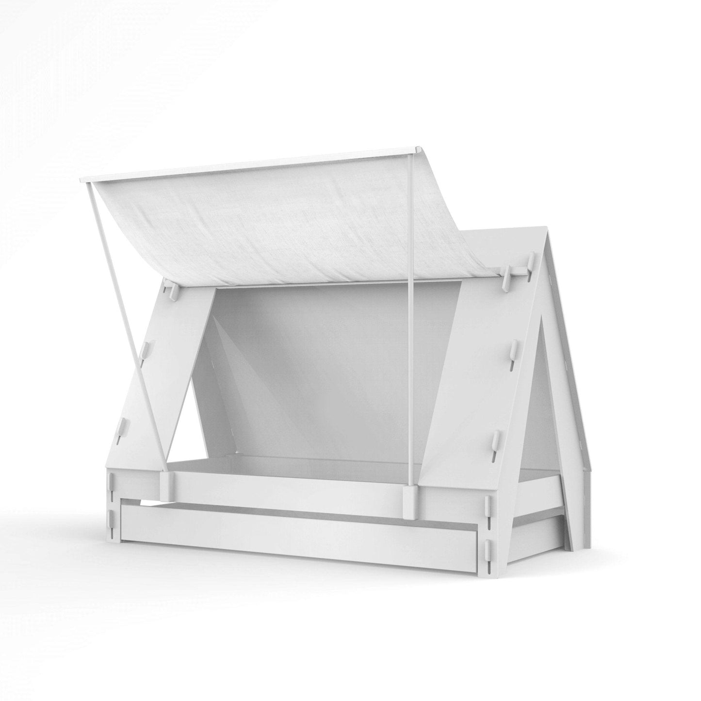 The Tent Bed with Trundle - Millie & Jones