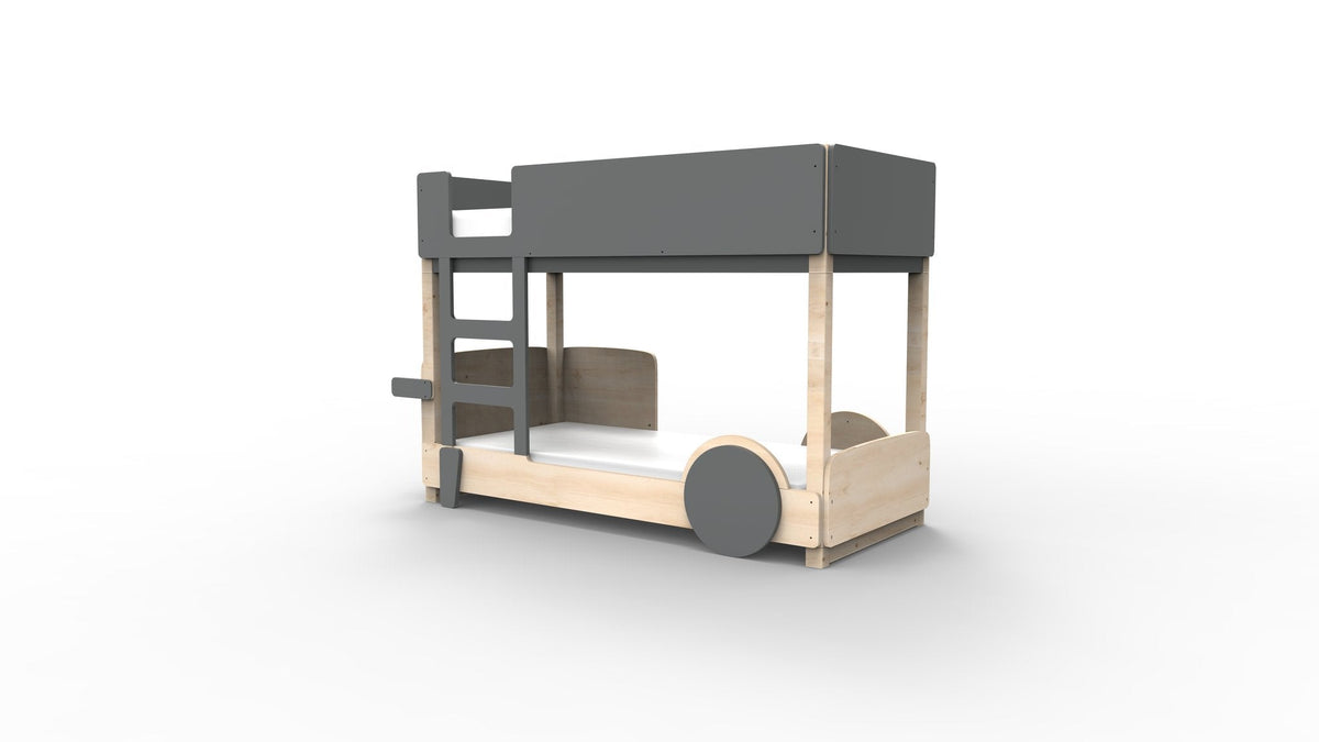 Mathy by Bols Discovery Bunk Bed in Basalt Grey (Bed only)