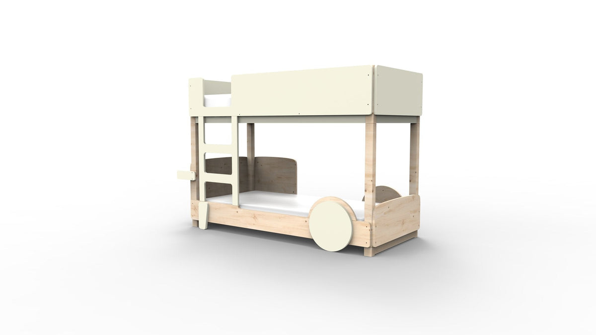Mathy by Bols Discovery Bunk Bed in Beige Ivory (Bed only)
