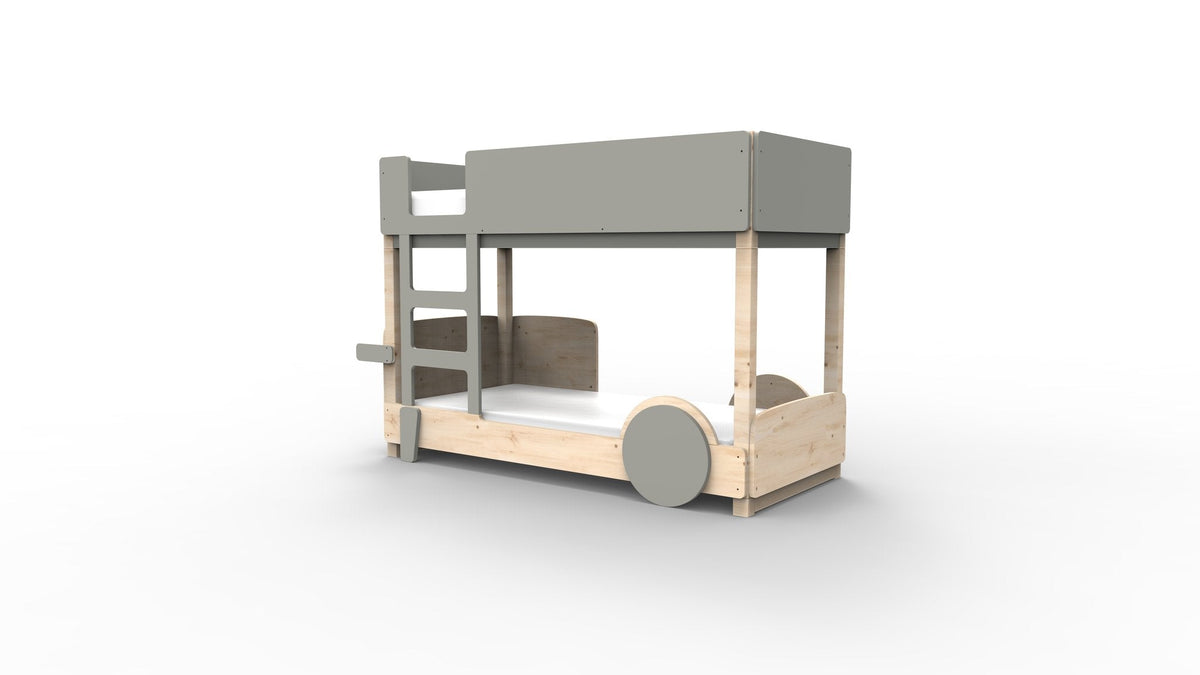 Mathy by Bols Discovery Bunk Bed in Cement Grey (Bed only)