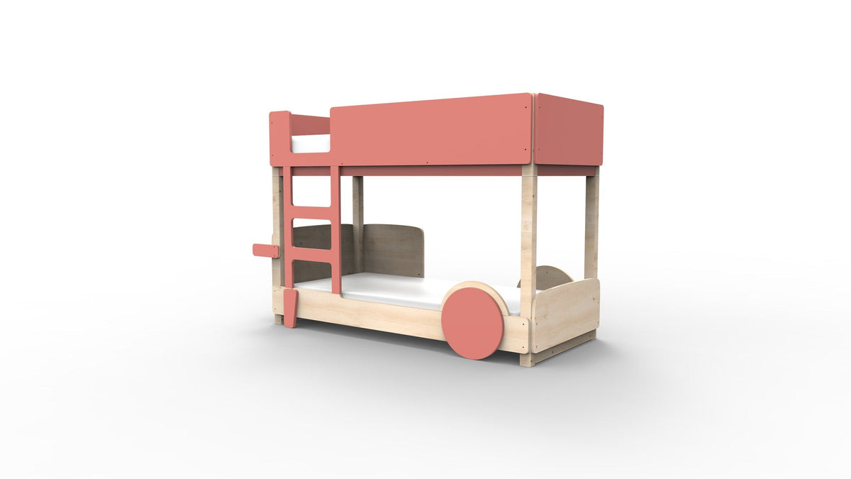 Mathy by Bols Discovery Bunk Bed in Coral (Bed only)