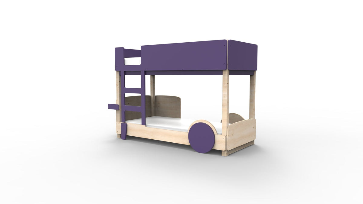 Mathy by Bols Discovery Bunk Bed in Cuberdon Purple (Bed only)