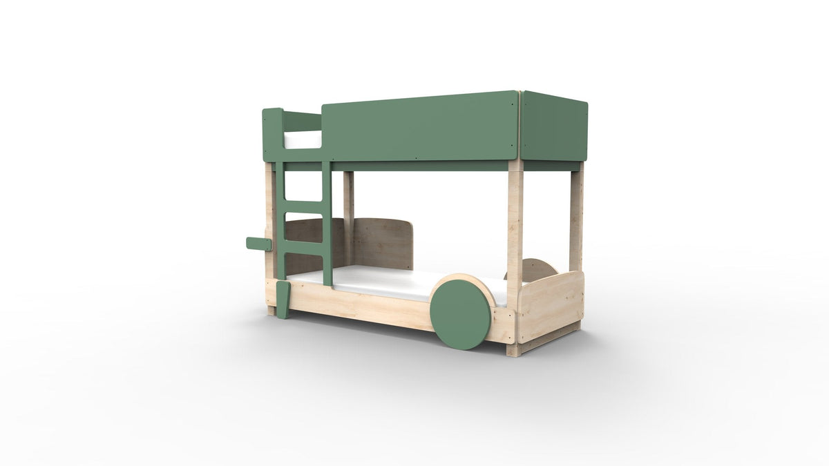 Mathy by Bols Discovery Bunk Bed in Jungle Green (Bed only)
