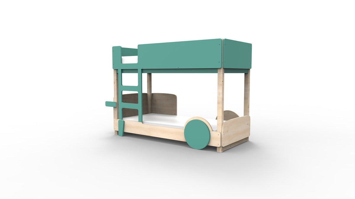 Mathy by Bols Discovery Bunk Bed in Light Green (Bed only)