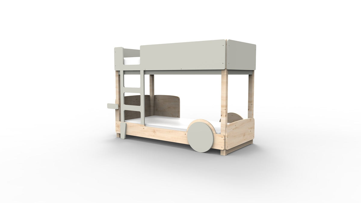 Mathy by Bols Discovery Bunk Bed in Pearl Grey (Bed only)