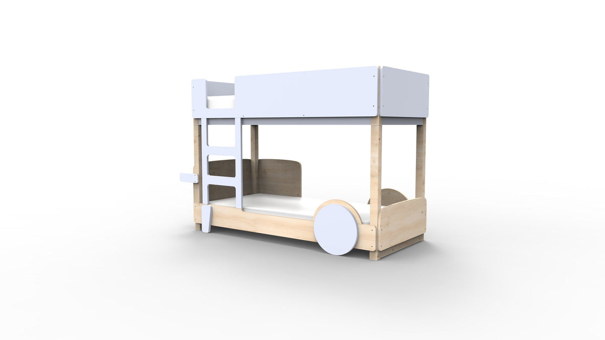 Mathy by Bols Discovery Bunk Bed in Powder Blue (Bed only)