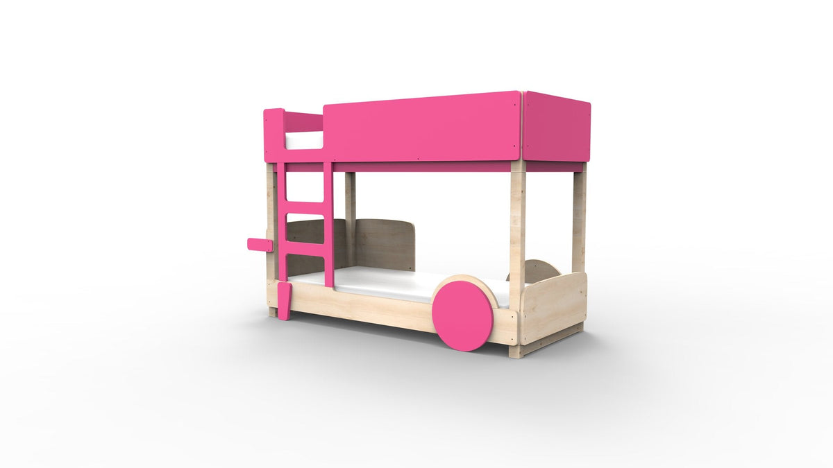 Mathy by Bols Discovery Bunk Bed in Summer Pink (Bed only)