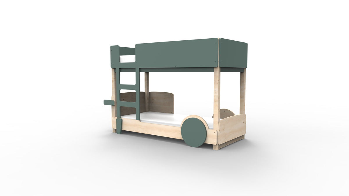 Mathy by Bols Discovery Bunk Bed in Thunderstorm Grey (Bed only)