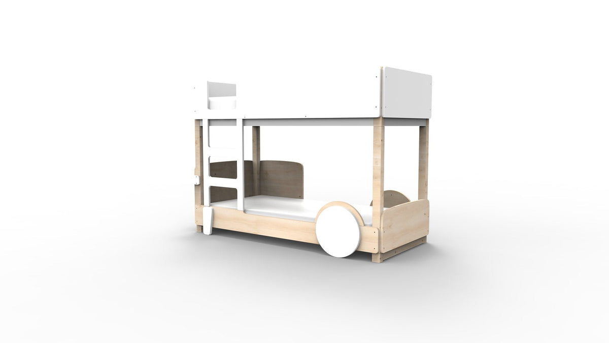 Mathy by Bols Discovery Bunk Bed in White (Bed only)