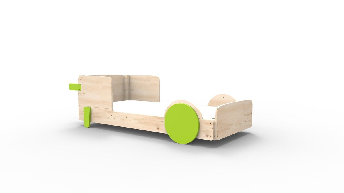 Mathy by Bols Discovery Car Bed in Apple Green (Bed only)