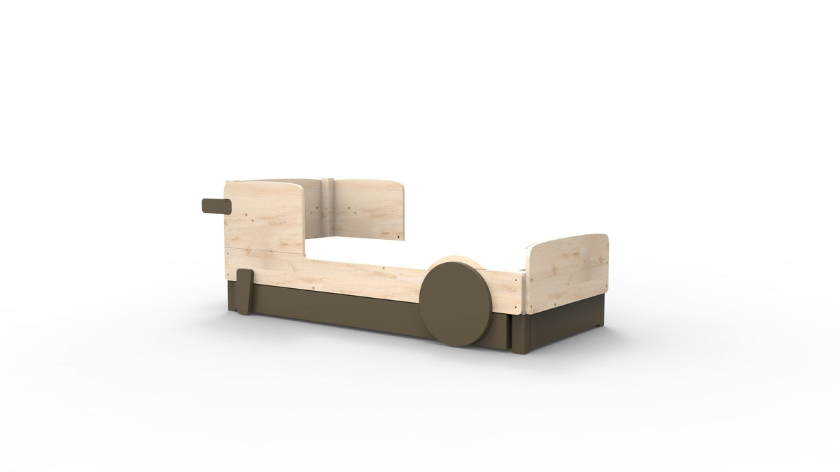 Mathy by Bols Discovery Car Bed in Artichoke (With pull-out bed)