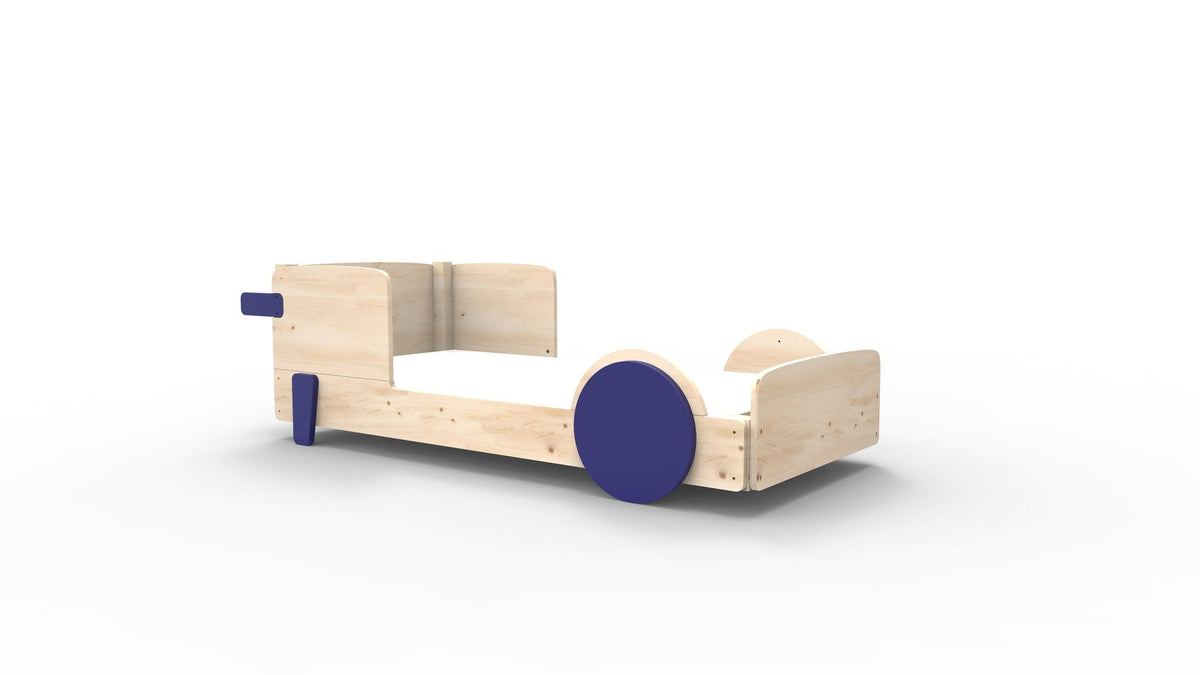 Mathy by Bols Discovery Car Bed in Atlantic Blue (Bed only)