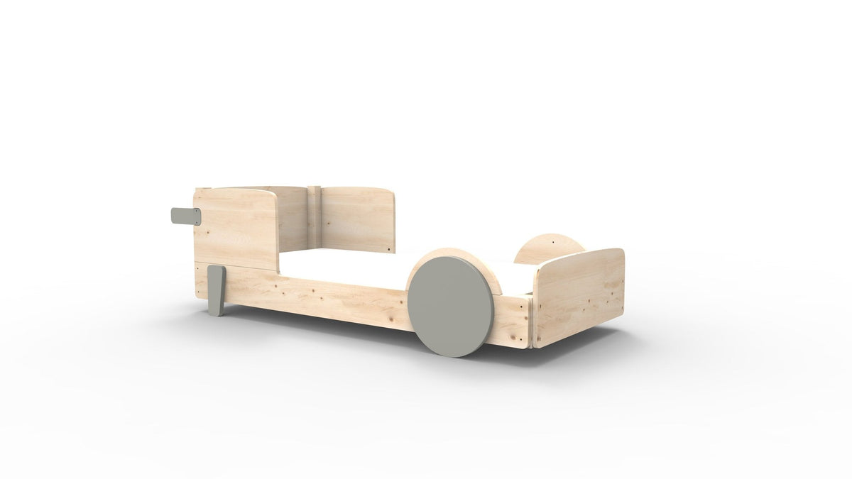 Mathy by Bols Discovery Car Bed in Cement Grey (Bed only)