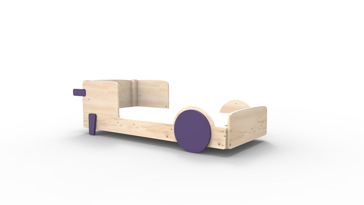 Mathy by Bols Discovery Car Bed in Cuberdon Purple (Bed only)