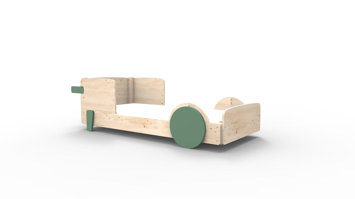 Mathy by Bols Discovery Car Bed in Jungle Green (Bed only)