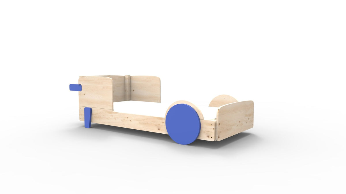 Mathy by Bols Discovery Car Bed in Marseille Blue (Bed only)