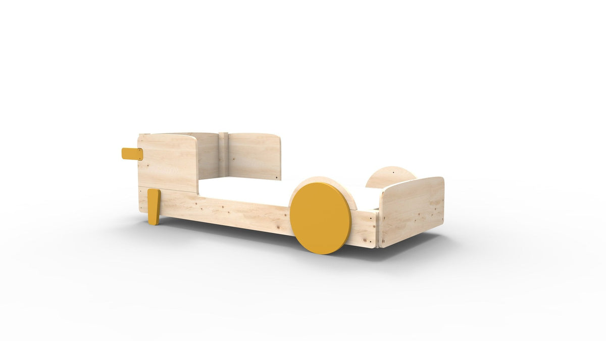 Mathy by Bols Discovery Car Bed in Ochre (Bed only)