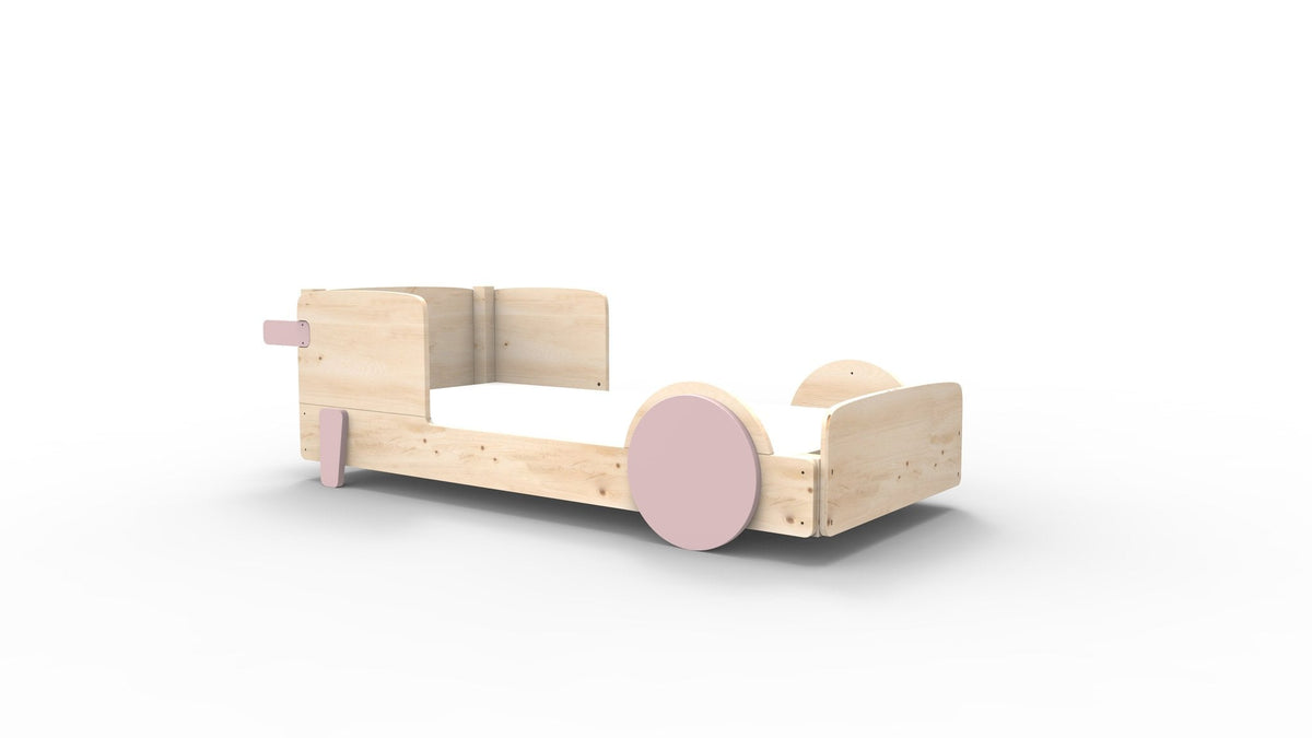 Mathy by Bols Discovery Car Bed in Winter Pink (Bed only)
