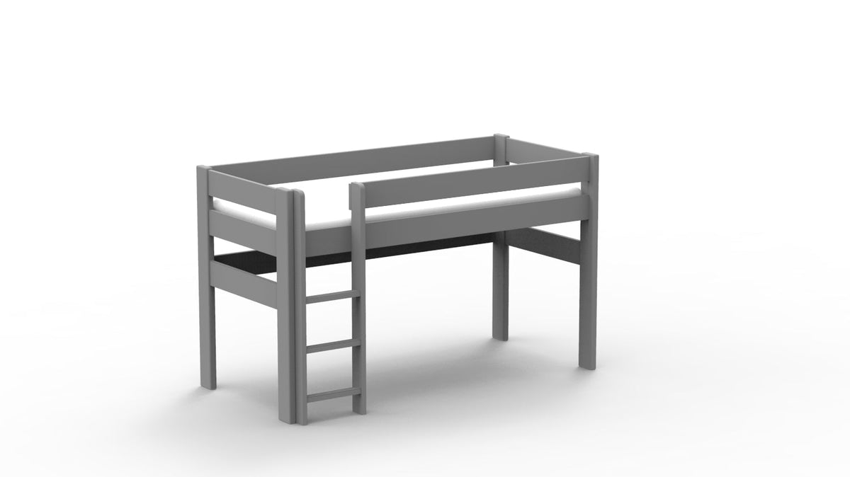 Mathy by Bols Dominique 127 Mid Sleeper in Cement Grey