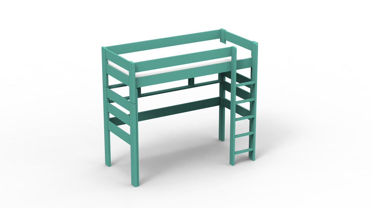 Mathy by Bols Dominique 186 Separable High Sleeper in Light Green