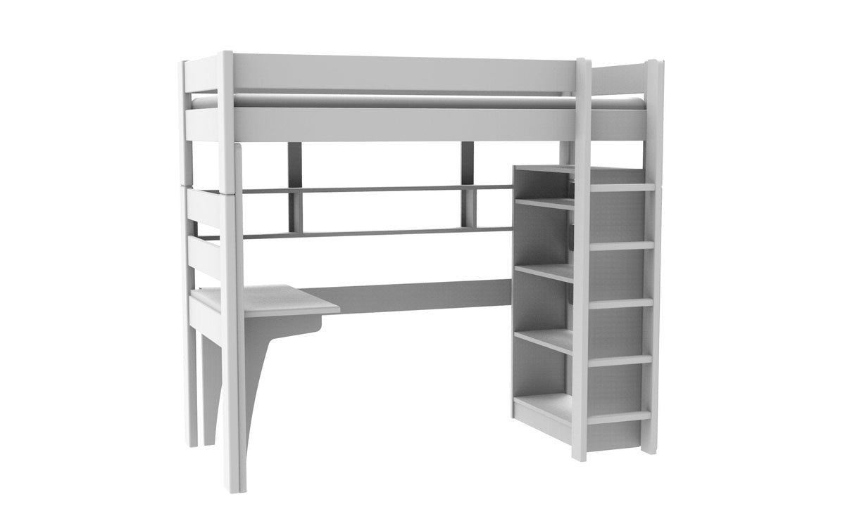 Mathy by Bols Dominique 186 Separable High Sleeper in White