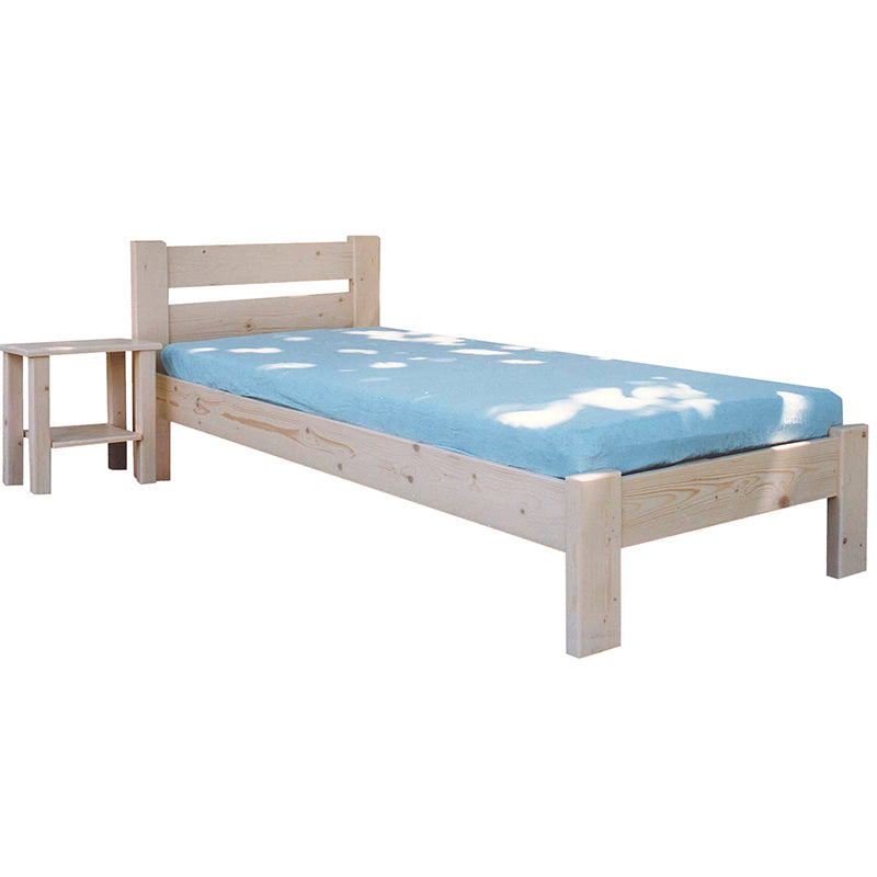 Mathy by Bols Dominique Stéphane Solid Pine Bed
