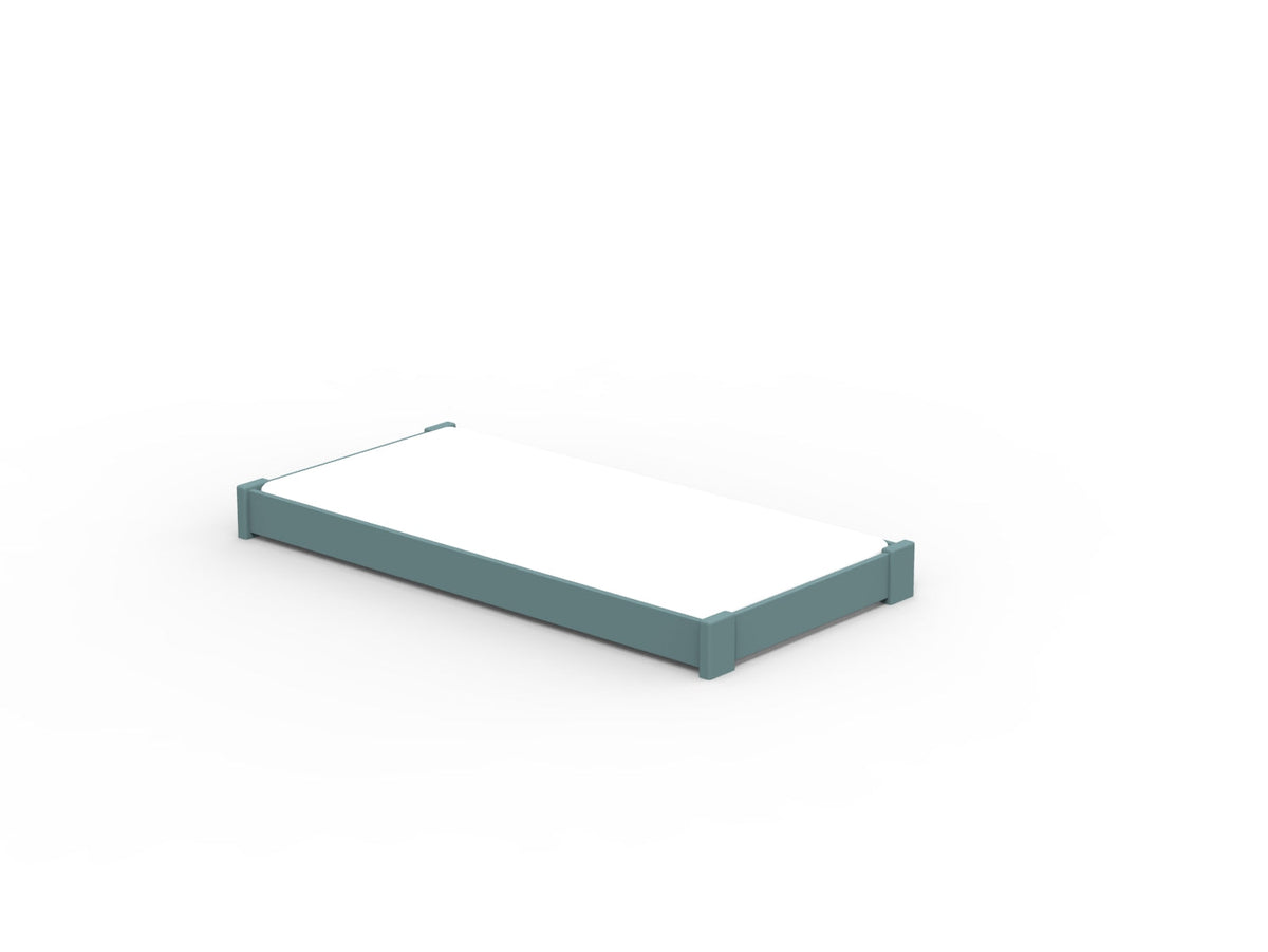 Mathy by Bols Dominique Virginie Montessori Floor Bed in Thunderstorm Grey