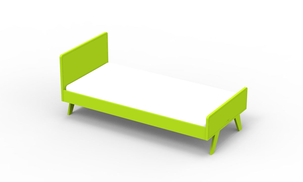 Mathy by Bols Madavin Bed in Apple Green (Madavin cut-out feet)