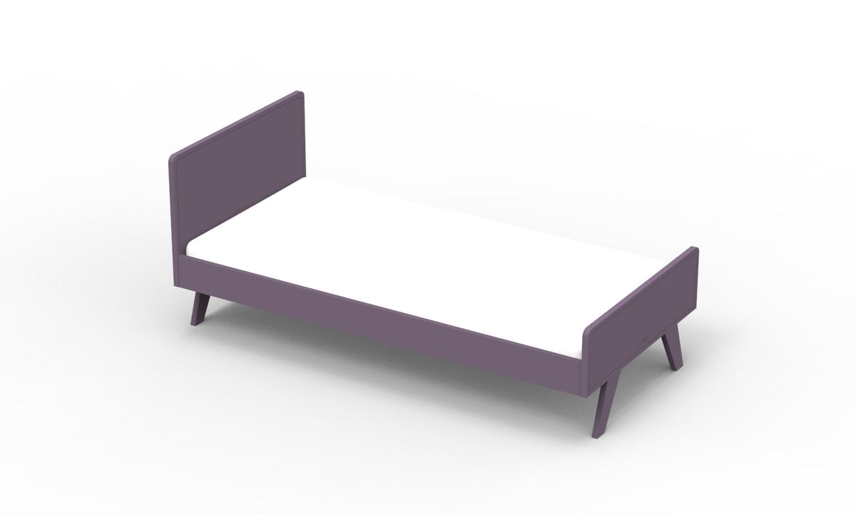 Mathy by Bols Madavin Bed in Cuberdon Purple (Madavin cut-out feet)