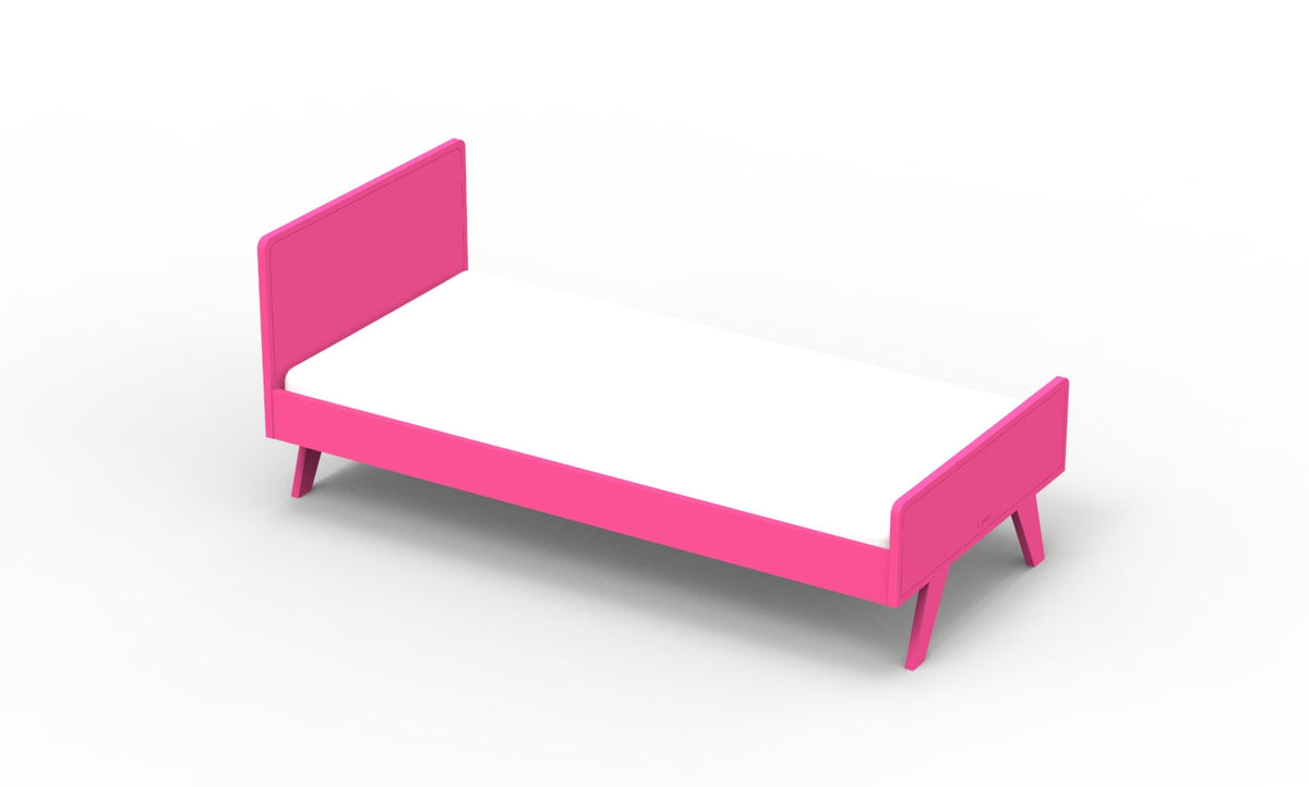 Mathy by Bols Madavin Bed in Summer Pink (Madavin cut-out feet)