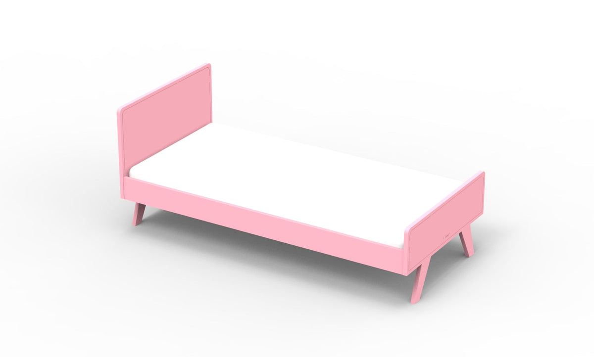 Mathy by Bols Madavin Bed in Very Light Pink (Madavin cut-out feet)
